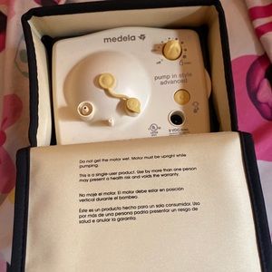 Medela pump. Never used. Had older one